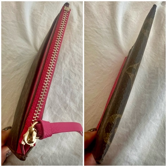 👑✅PRICE FIRM✅ Brown and Pink Fashion Monogram Card Case. Brand New! - Picture 5 of 15